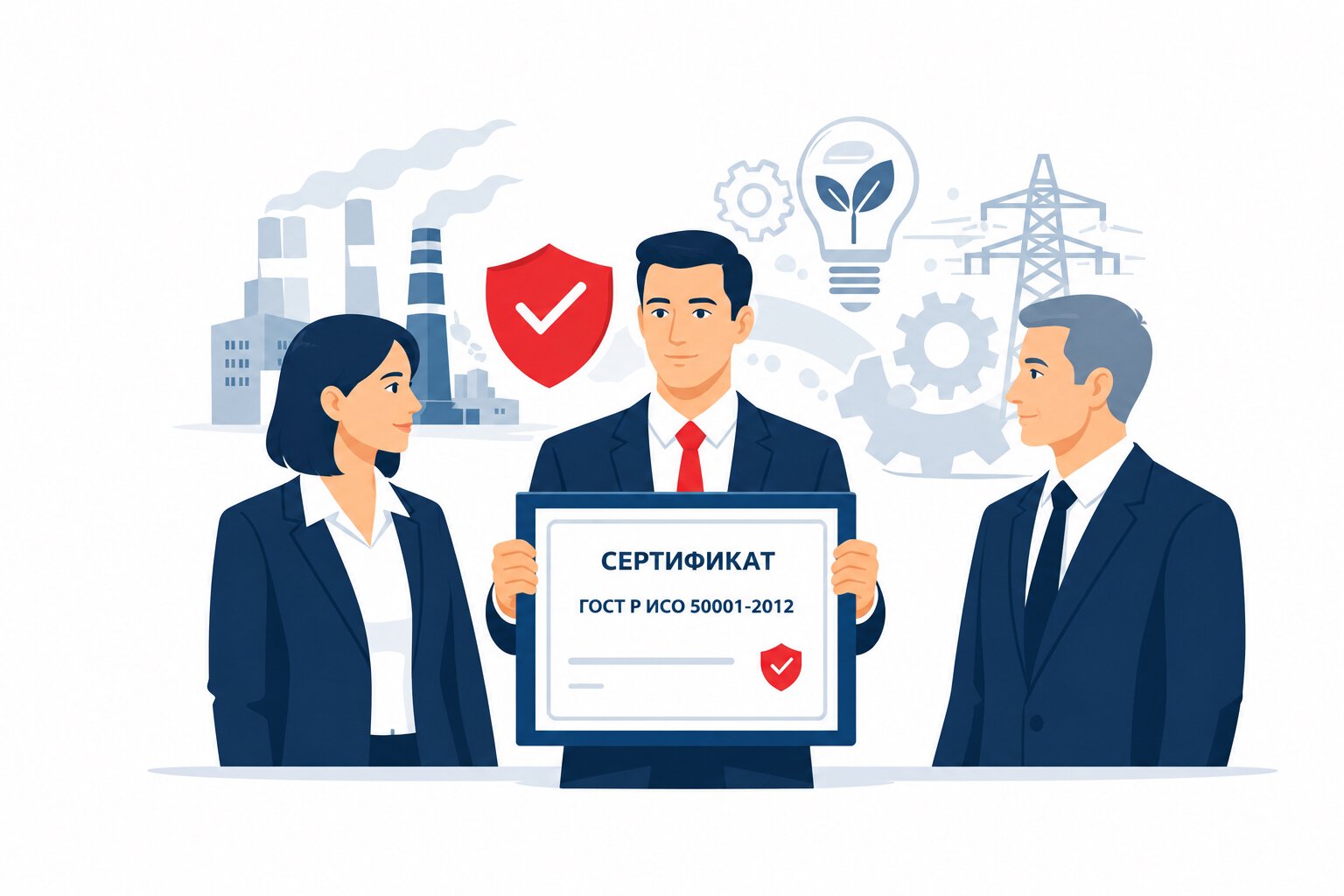Оформление сертификата ГОСТ Р ИСО 50001-2012 в Луганске и по всей Луганской области