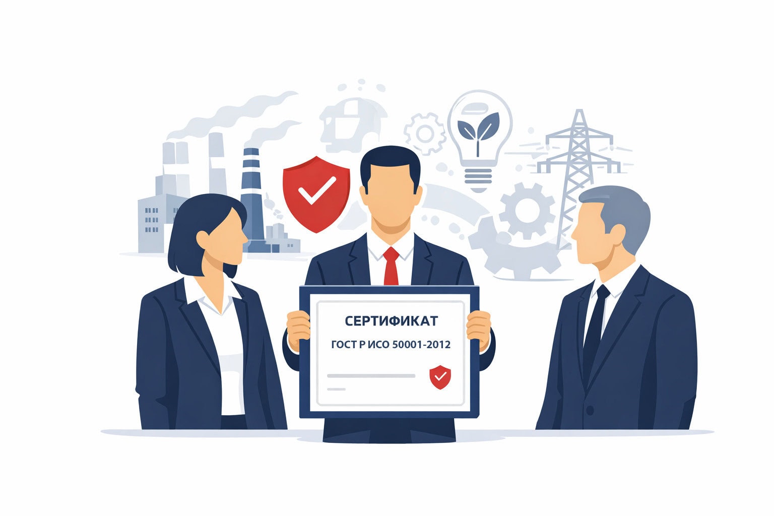 Оформление сертификата ГОСТ Р ИСО 50001-2012 в Луганске и по всей Луганской области