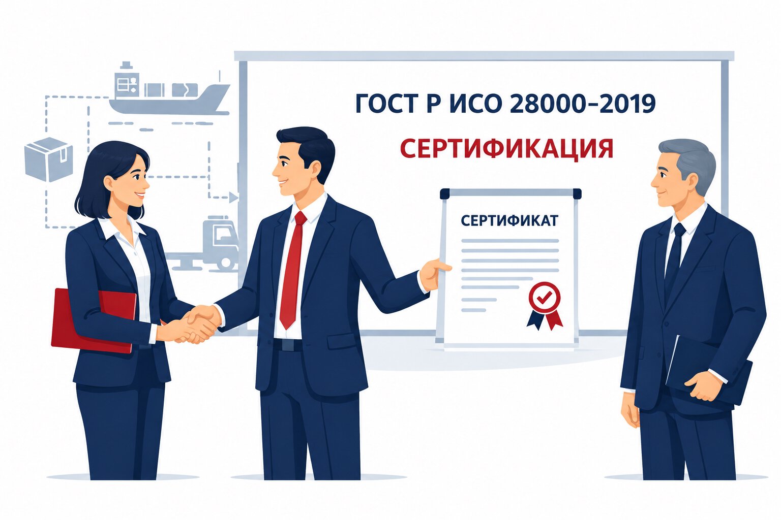 Оформление сертификата ГОСТ Р ИСО в Луганске