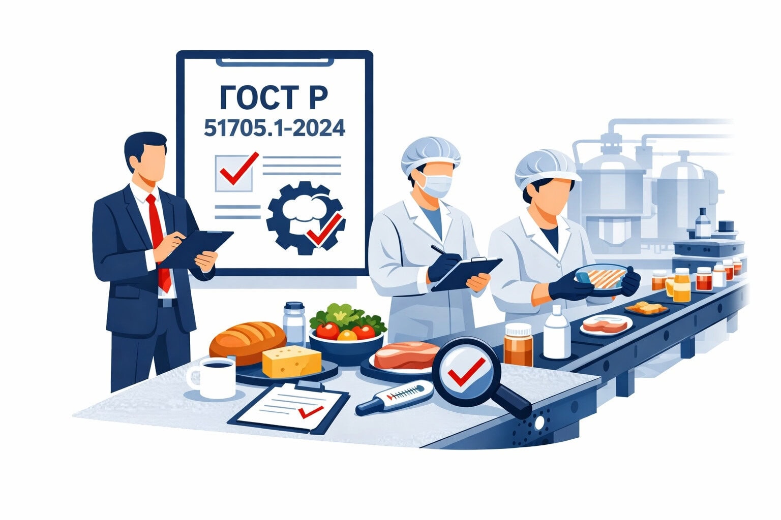 Оформление ГОСТ Р 51705.1 2024 ХАССП в Луганске